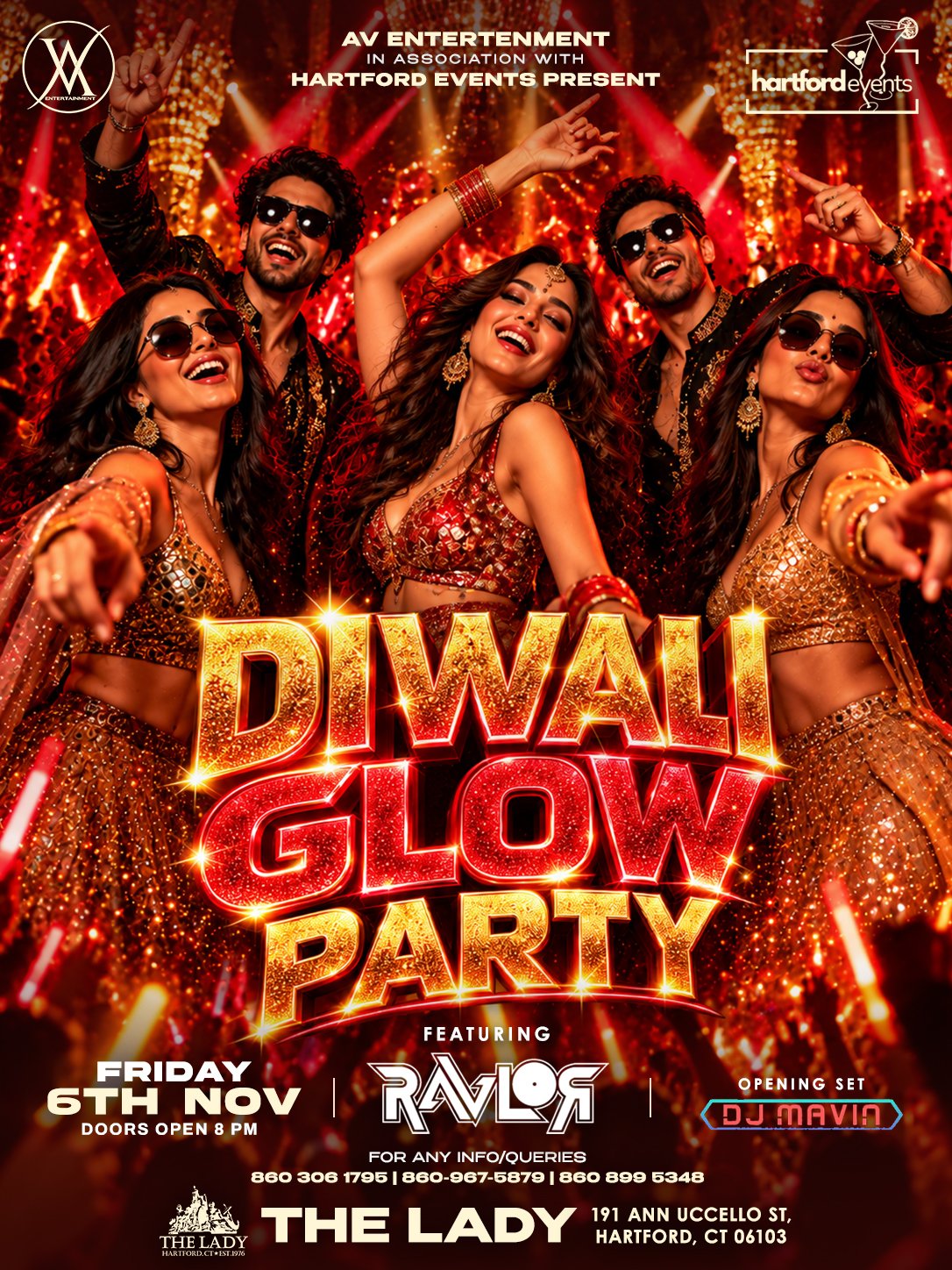 Diwali Glow Bollywood Party